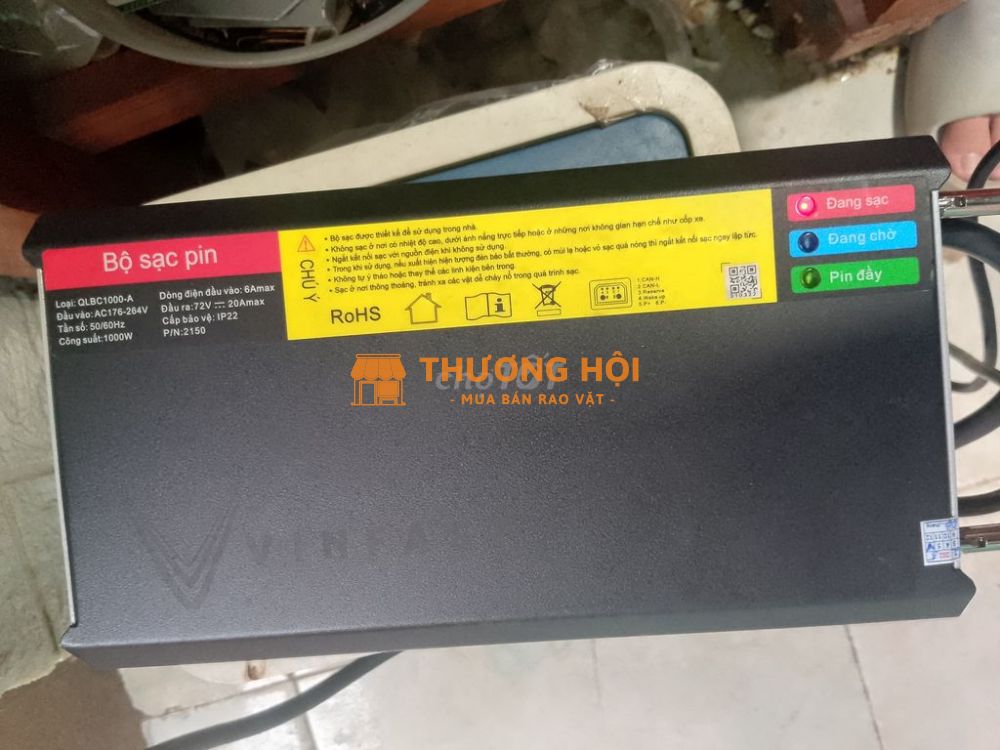 Sạc vinfast 1000w đã sử dụng bảo hành 3 tháng