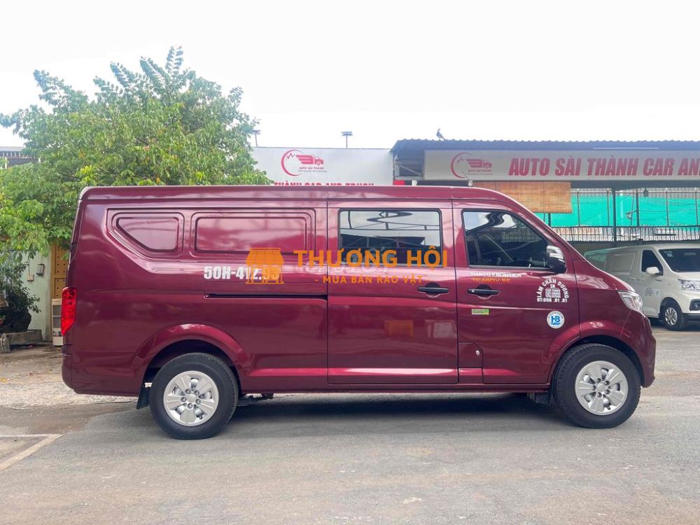 Xe van TF480 5S 2024 màu đỏ siêu lướt rin 100%