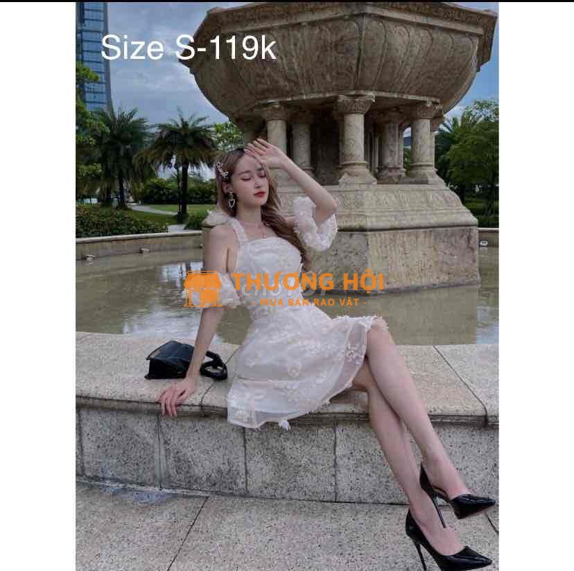 Váy yếm đi tiệc - Size S