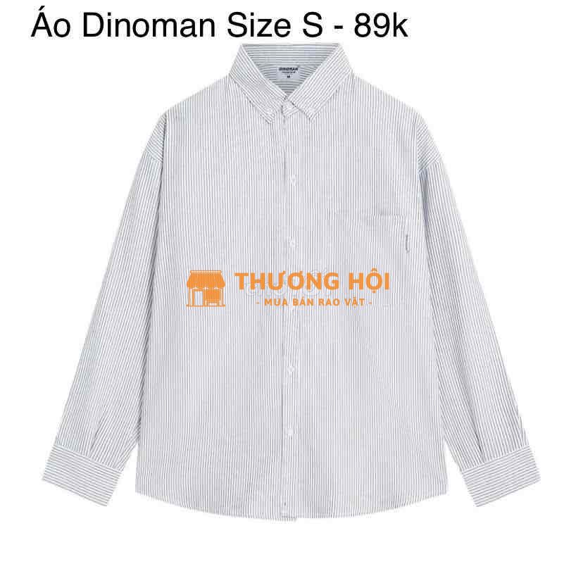 Áo sơ mi Dinoman kẻ size S