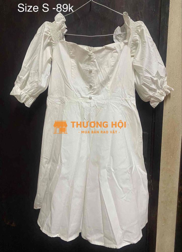 Váy trắng nữ - size S