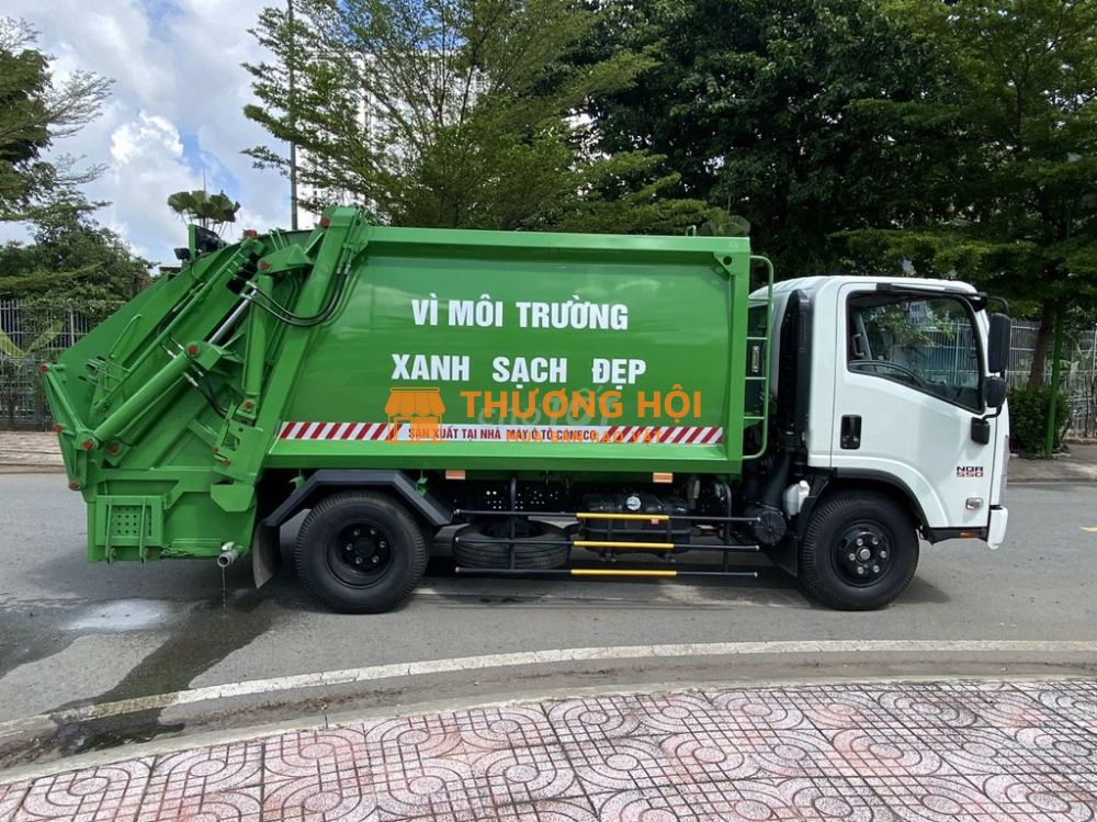 XE ÉP RÁC 8 KHỐI ISUZU MỚI 2024 Euro 5