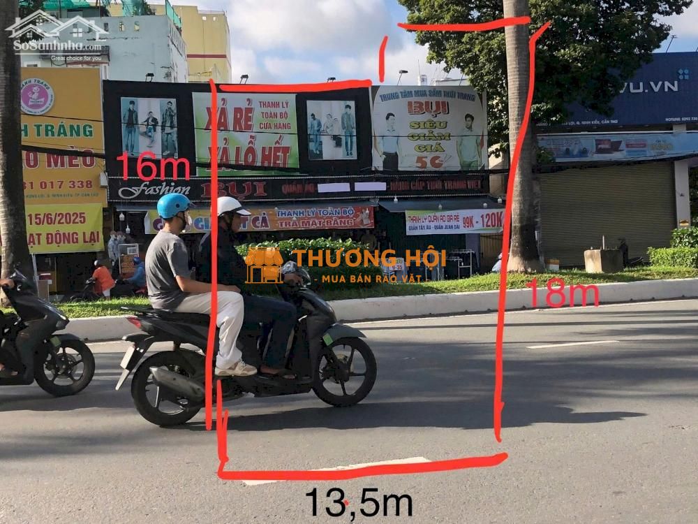 CHO THUÊ MẶT BẰNG MẶT TIỀN ĐƯỜNG 3/2, GẦN ĐẠI HỌC CẦN THƠ