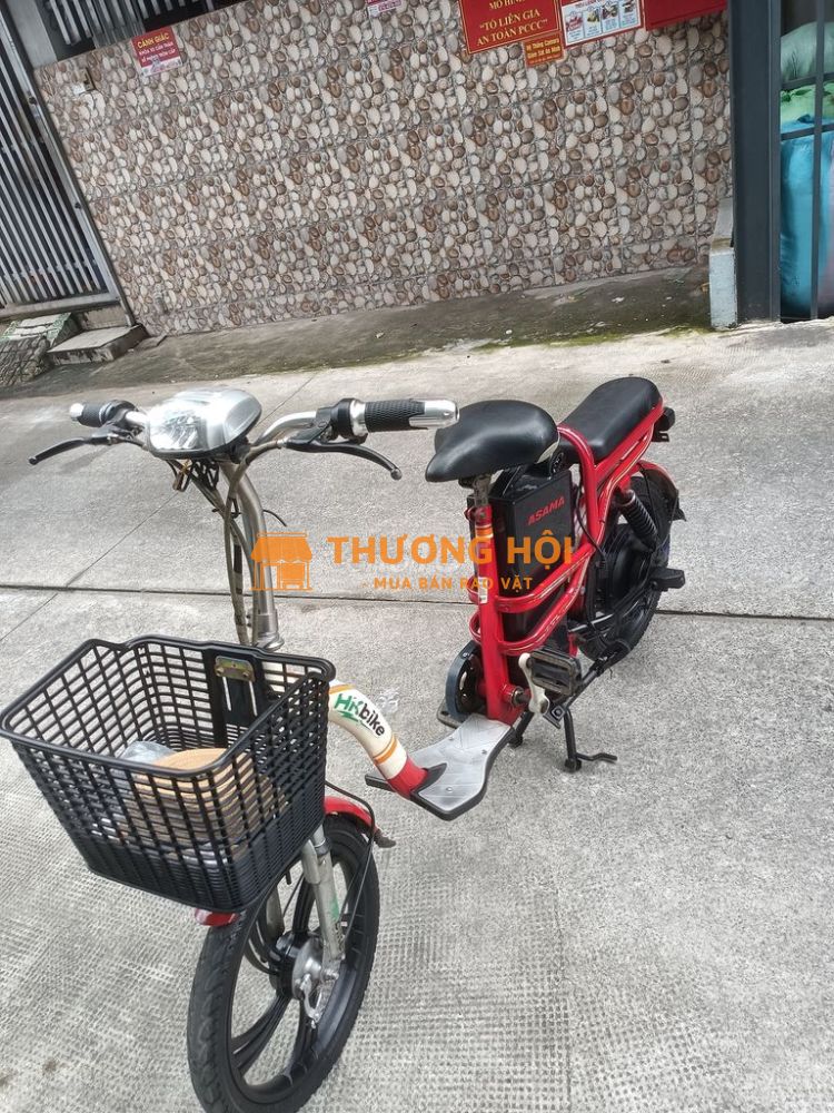 Xe đạp điện nhà đang sử dụng,xe đẹp sạch sẽ