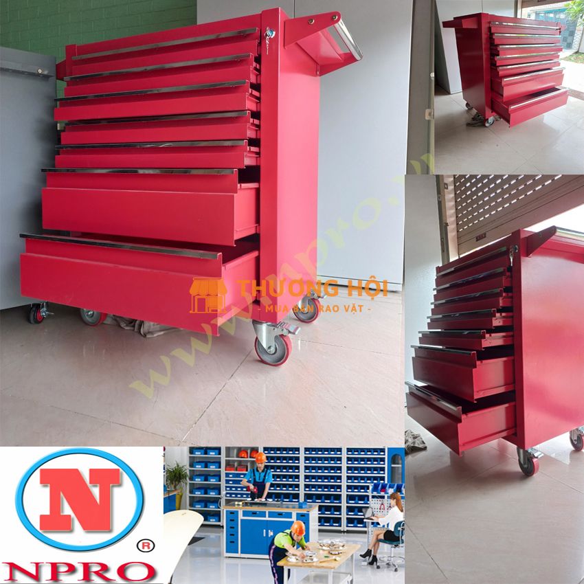 Tủ Dụng Cụ 7 Ngăn 700x450x920mm
