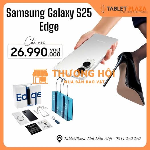 Samsung Galaxy S25 Edge - Tuyệt tác công nghệ thời thượng