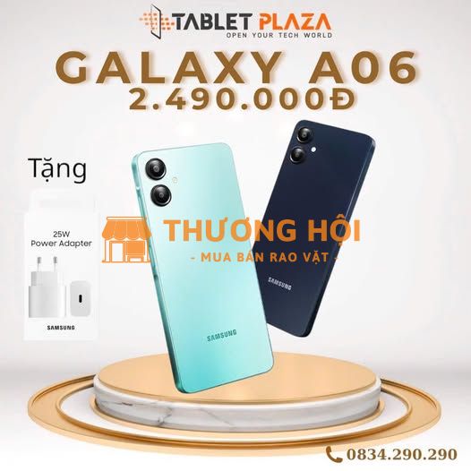 Samsung Galaxy A06 – Gọn nhẹ, pin trâu