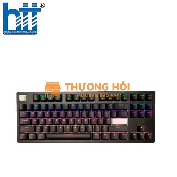 Bàn phím DareU EK87V2 Black Red Switch