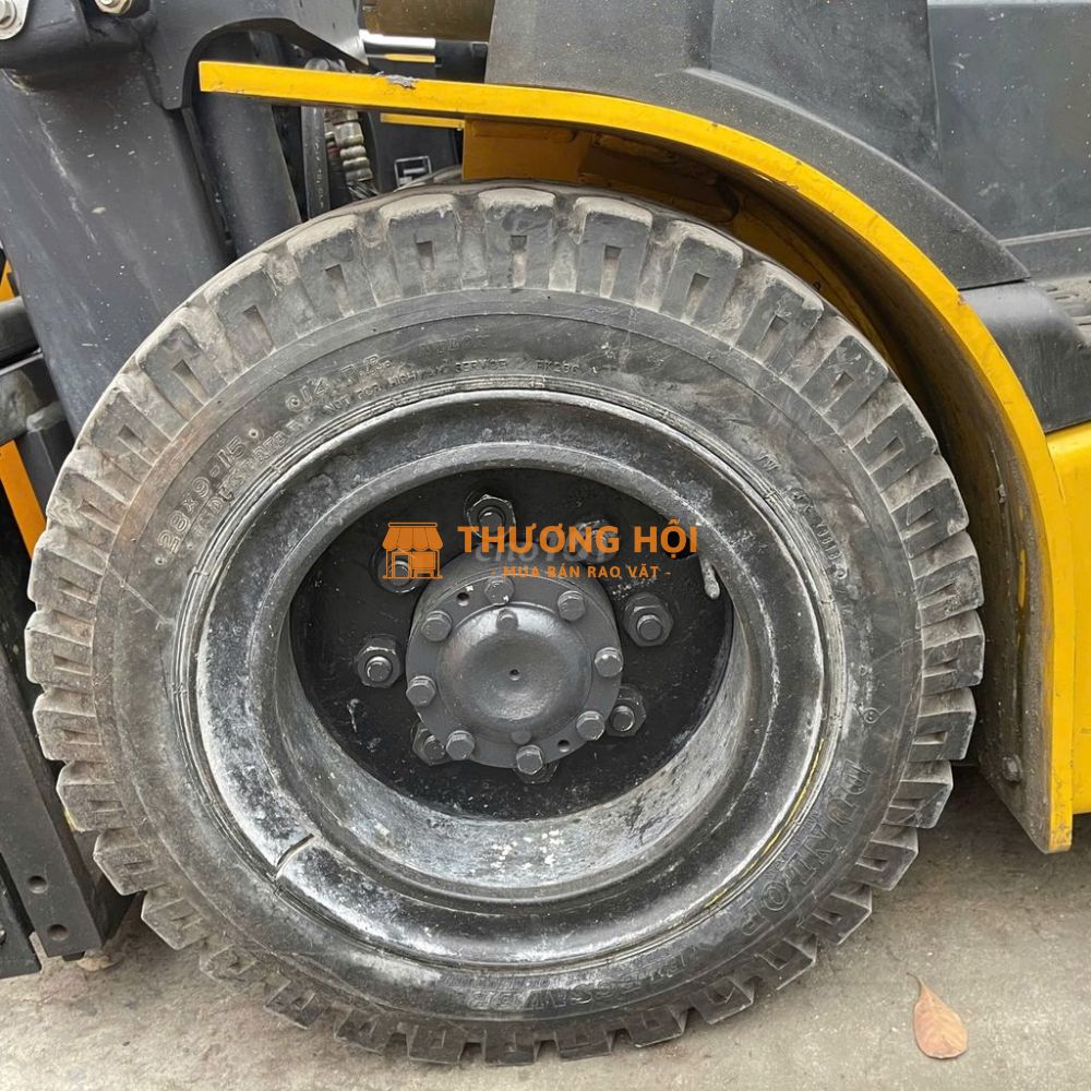 Xe Nâng Điện Ngồi Lái KOMATSU 3 Tấn Nhật Bản