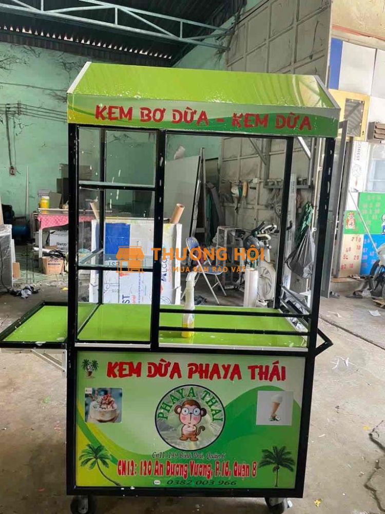 Xe đẩy bán quán còn mới