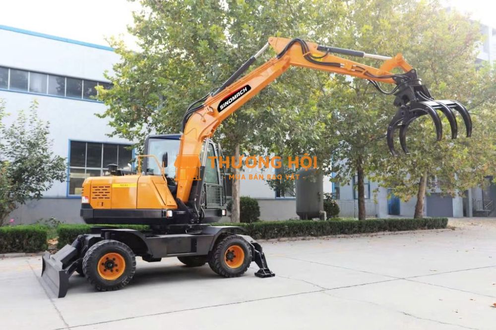 Máy gắp kẹp Gỗ 06 Khớp nối nhanh GHT160W
