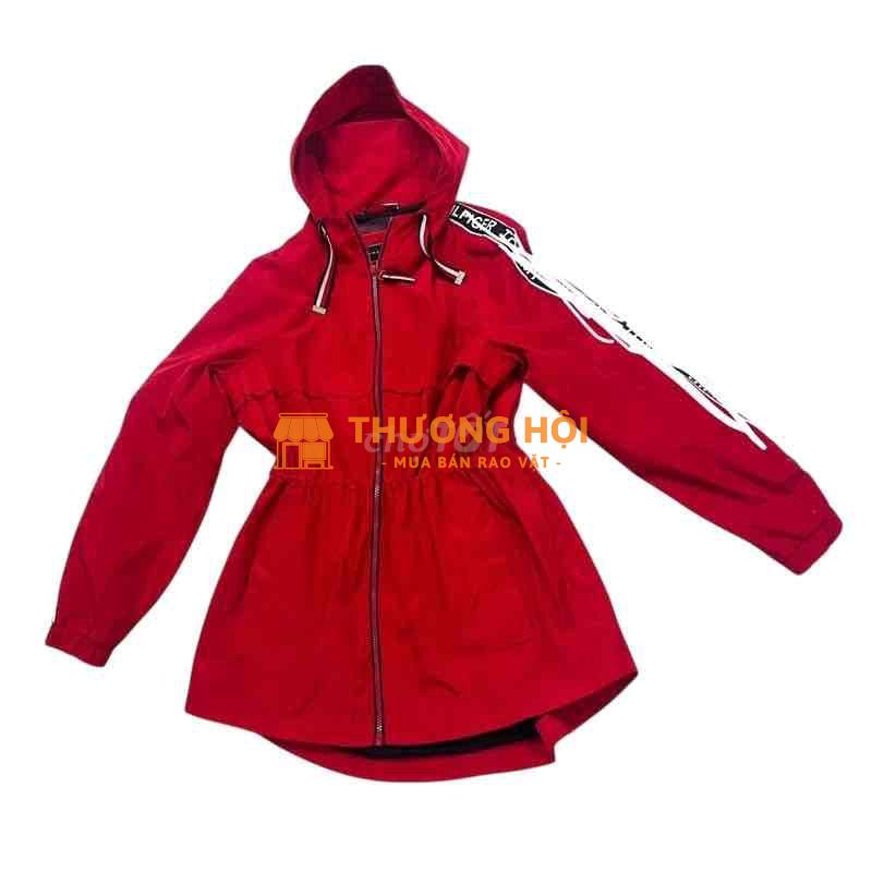 Áo khoác gió nữ Tommy Hilfige auth size S 48-55kg
