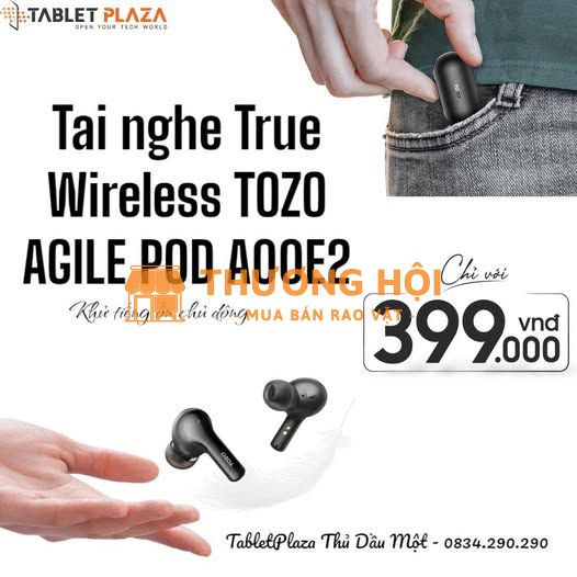 Tai nghe True Wireless TOZO AGILE POD A00E2