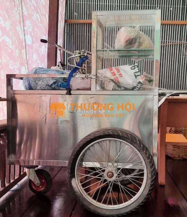 Xe inox 304 màu trắng