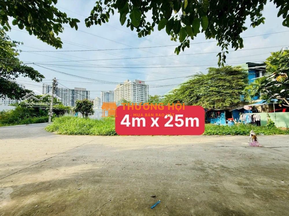 Bán đất View Sông Thạnh Xuân 13 Ngay Chung Cư Picity Quận 12