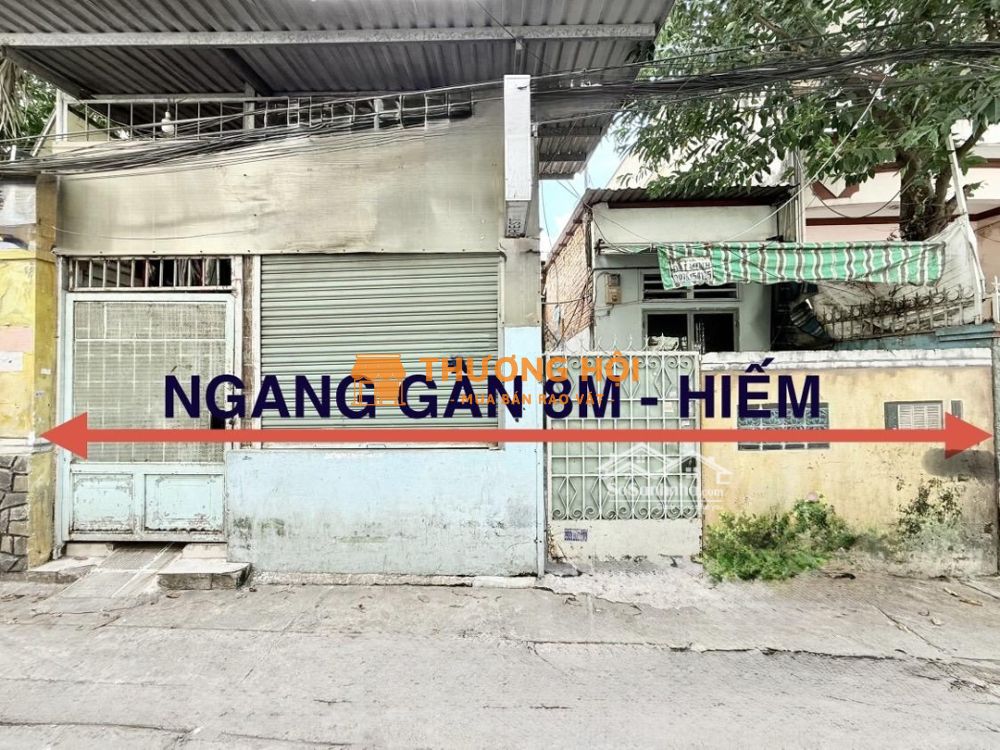 Siêu Phẩm Nơ Trang Long - Hẻm Xe Hơi - Ngang Gần 8m - 114m (8x15) - Vuông - Chdv Toà Nhà Văn Phòng