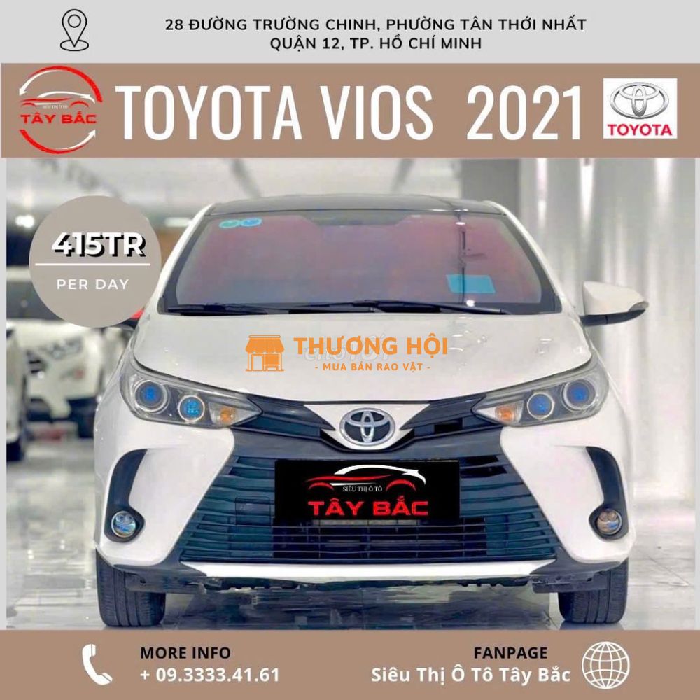 Toyota Vios 2021 Số tự động cực đẹp , giá tốt