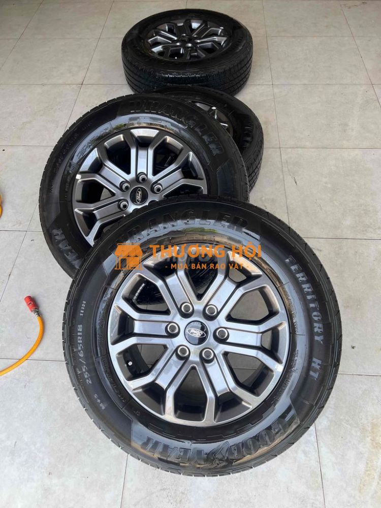 mâm lốp zin theo xe wildtrak 2023 lướt
