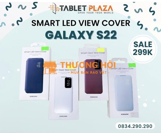 Deal siêu hot – Smart LED View - Clear View Cover Galaxy S22 chỉ từ 299K!