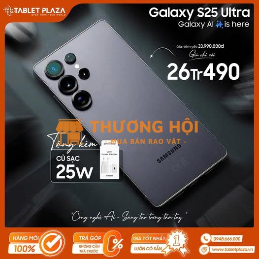 Ưu đãi giảm sốc s25 ultra chỉ 26.990.000đ
