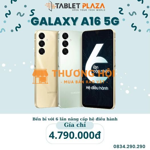 Galaxy A16 5G – Giá mềm nhưng nâng cấp xịn!