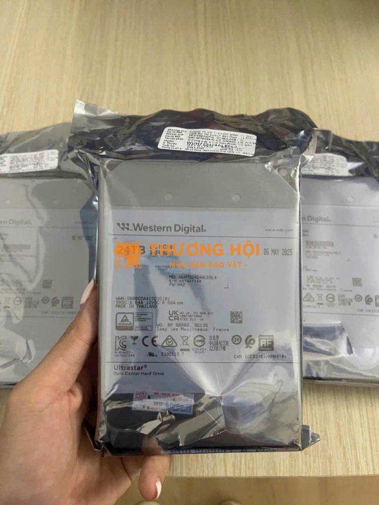 Ổ cứng HDD WD Ultrastar 24TB HC580