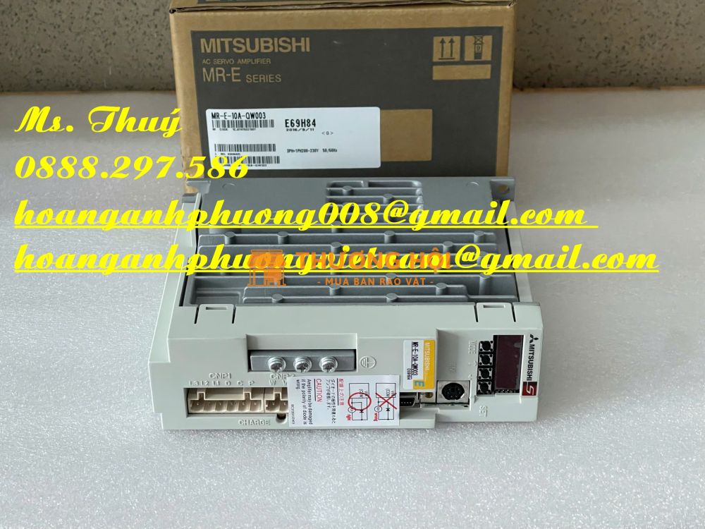 Mitsubishi MR-E-10A-QW003 100W - Chuyên bộ điều khiển, động cơ...