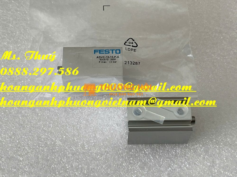 Xi lanh khí Festo ADVC-12-10-P-A - Nhỏ gọn - Chất lượng