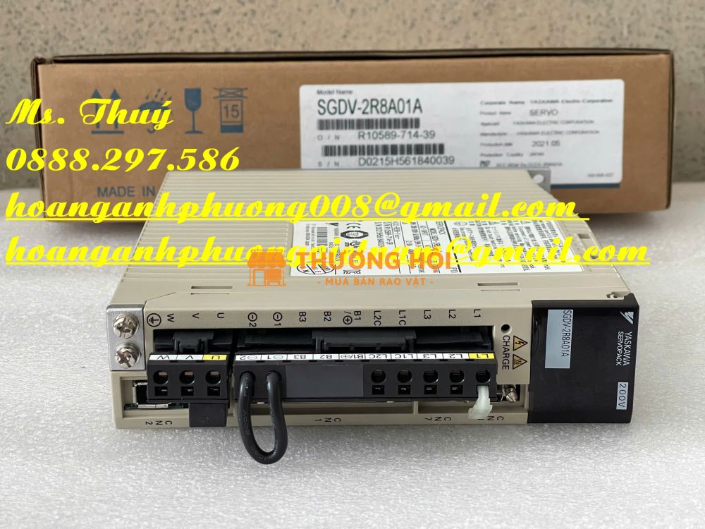Bán bộ điều khiển Yaskawa SGDV-2R8A01A- Giá tốt nhập khẩu
