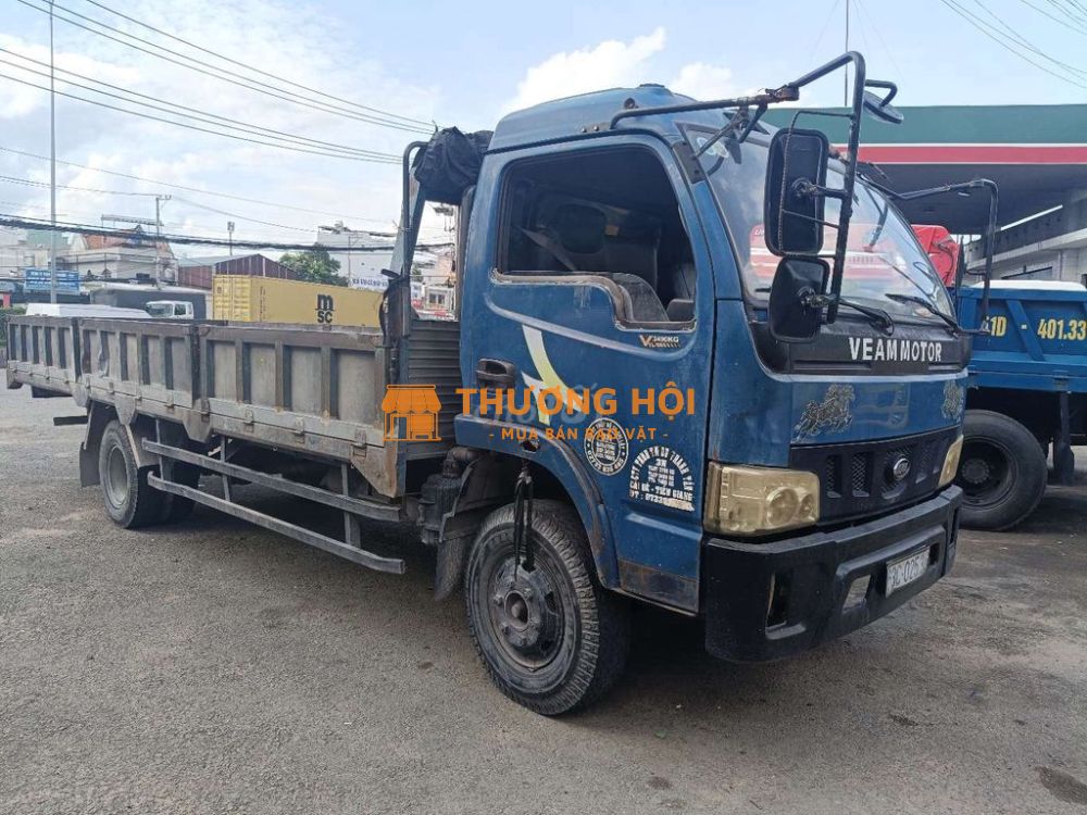 VEAM 3t49,2013 thùng dài 6,1m, máy Huyndai cơ