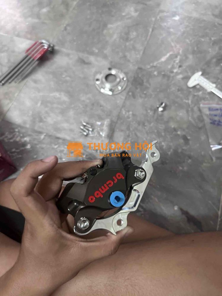 Heo brembo mufac 1:1 đã vô full titanium