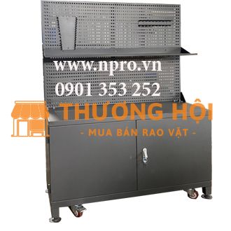 Tủ Đồ Nghề Cơ Khí / xe Đẩy Dụng Cụ 3 Ngăn