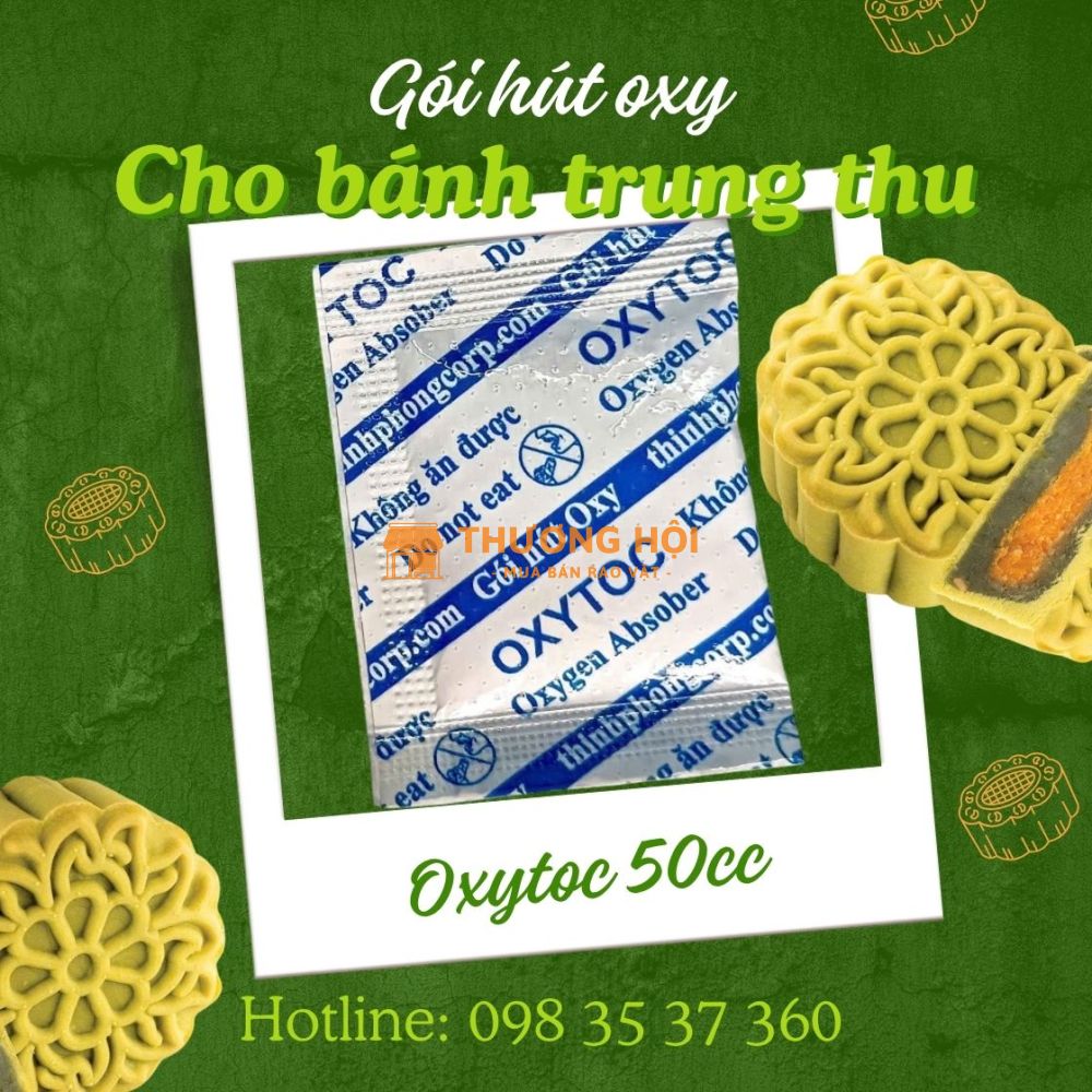 Bảo quản bánh trung thu-Gói hút oxy 30cc