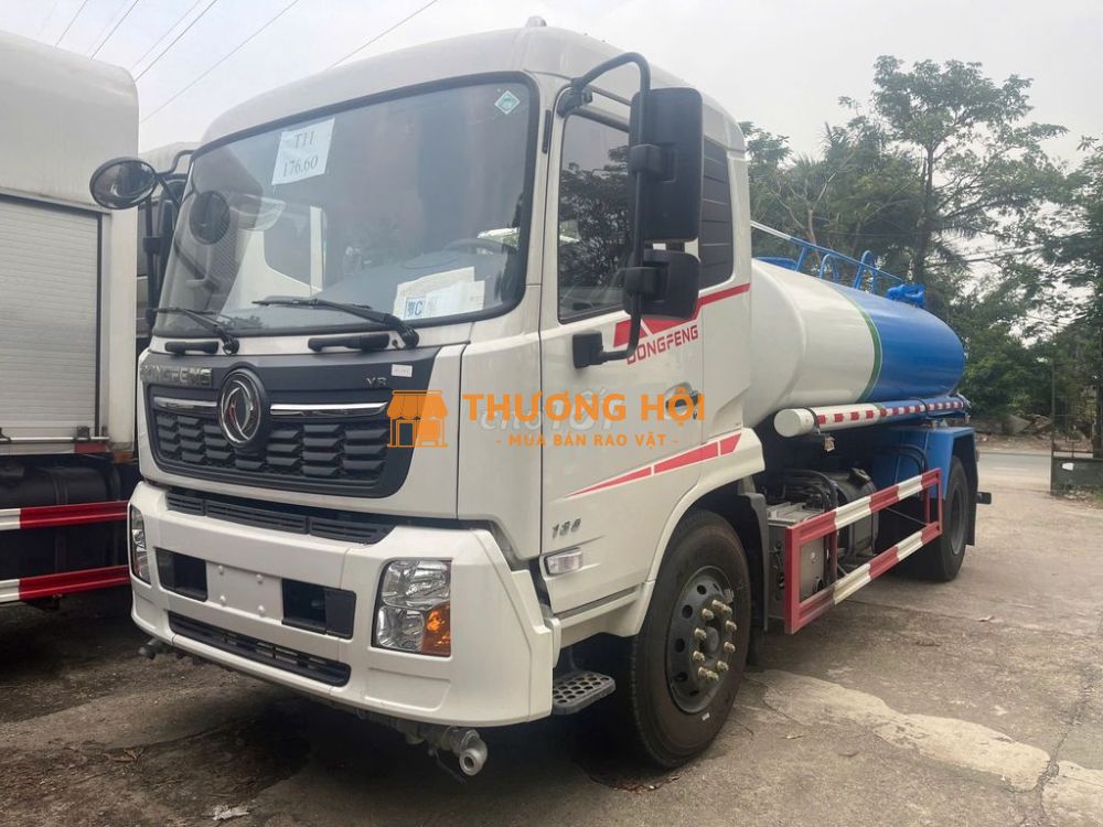 Xe xi téc phun nước rửa đường 9 khối Dongfeng DFCV