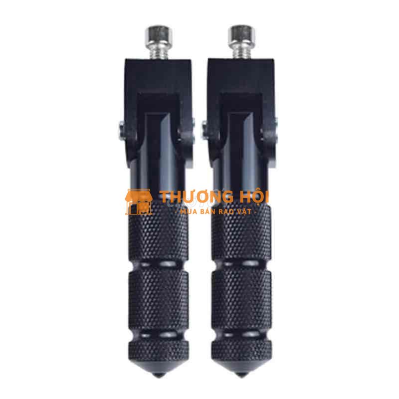 Sét 2 gác chân cho xe điện , xe máy (màu đen)