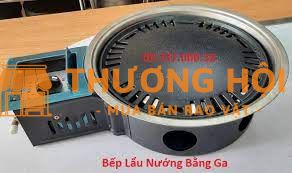 Bếp Lẩu Nướng Không Khói Bằng Khí Gas - Bếp Lẩu Nướng Gas Hàn Quốc
