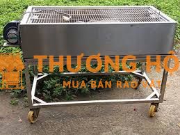 Bán lò nướng than inox kèm quạt thổi gió