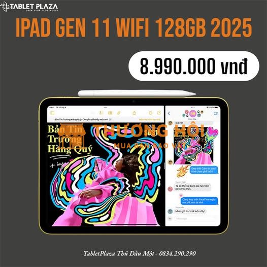 Ipad Gen 11 hàng mới 100% nguyên seal chính hãng apple