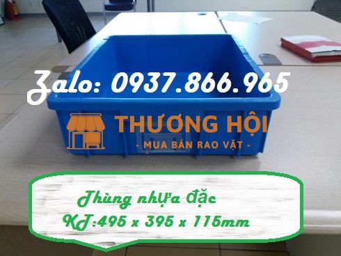 Khay đặc, khay phân loại đồ kim khí, thùng nhựa đặc B9, thùng nhựa