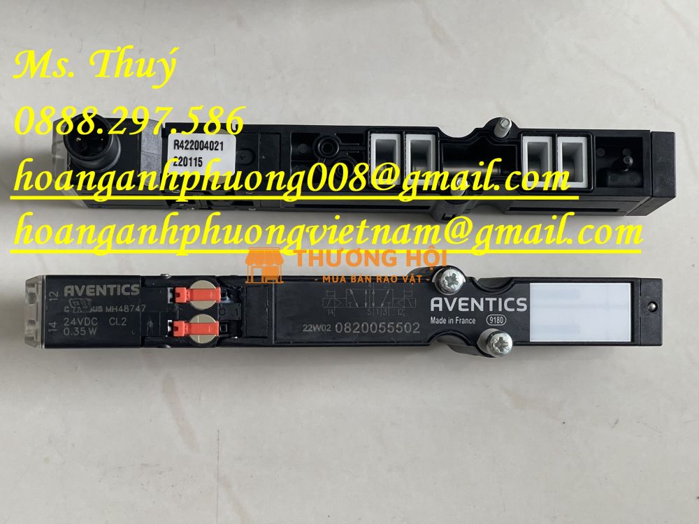 Aventics 0820 055 052- Van điều khiển chính hãng - Mới 100%