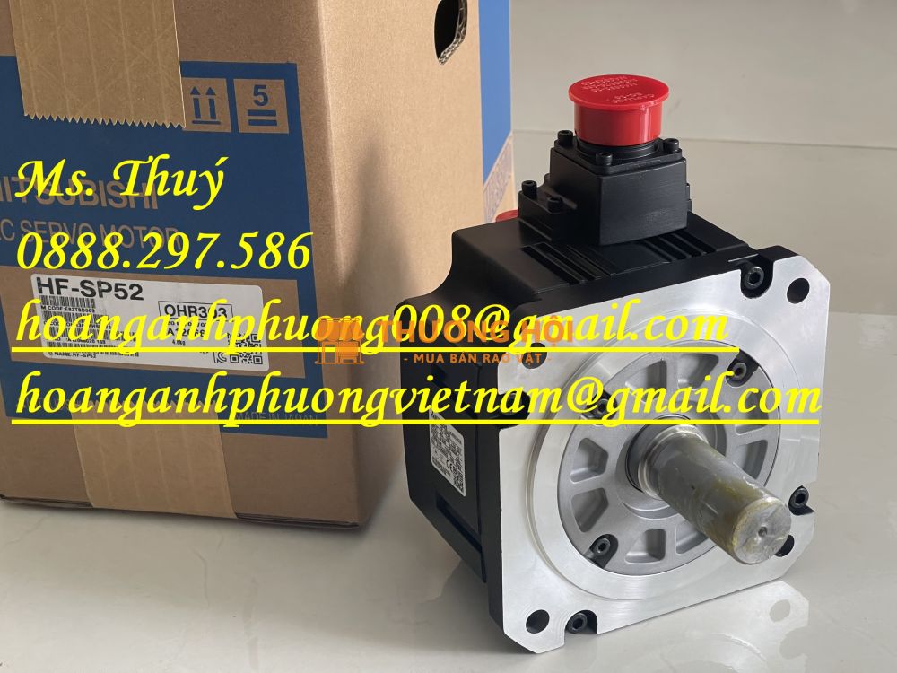 AC servo motor HF-SP52 - Mitsubishi nhập khẩu giá ưu đãi