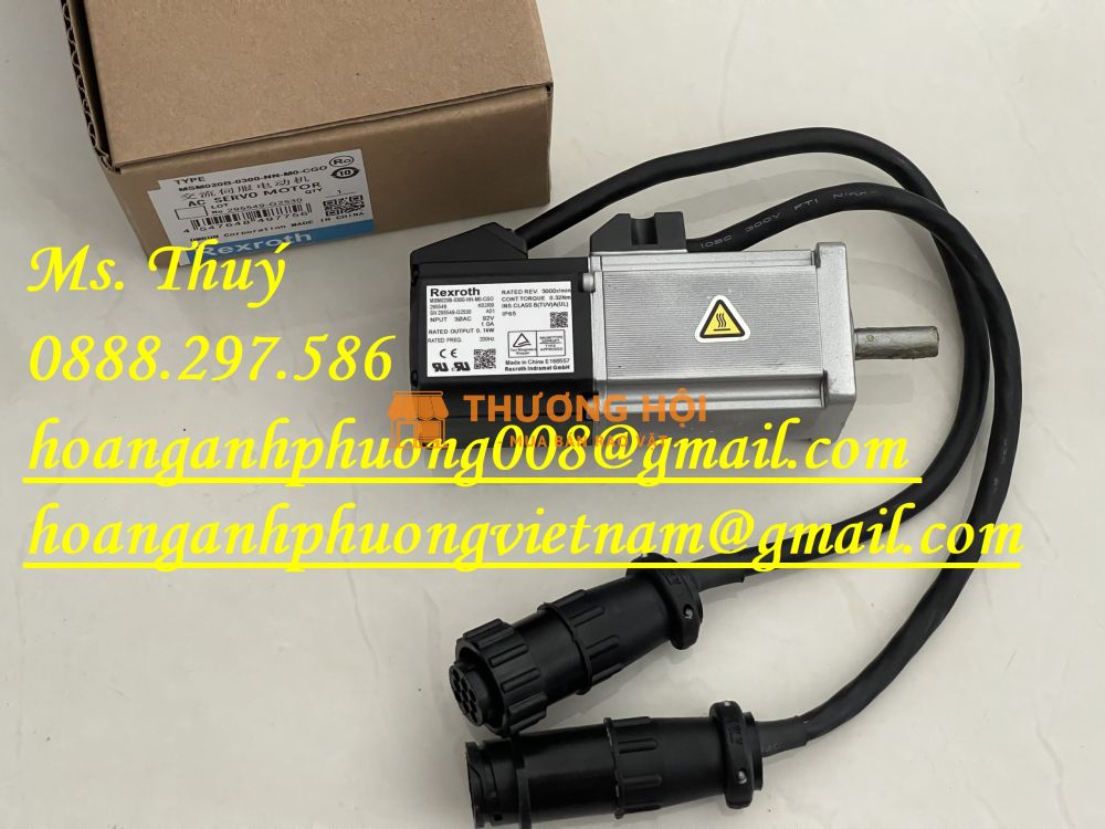 Động cơ servo MSM020B-0300-NN-M0-CG0 - Rexroth chính hãng
