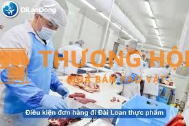 Đơn hàng xkld Đài Loan làm thực phẩm cần 5 nữ
