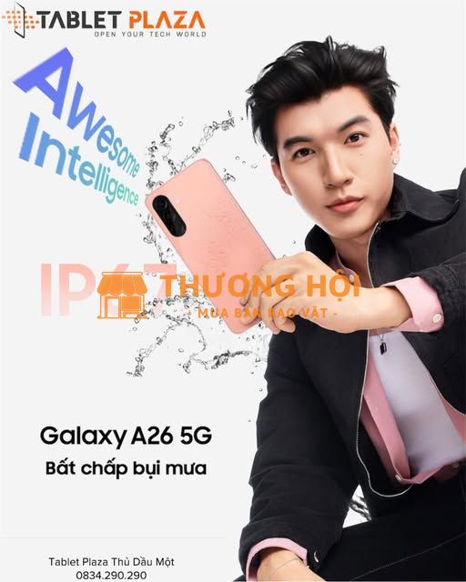 Samsung Galaxy A26 5G giá cực hấp dẫn chỉ từ: 5.990.000₫