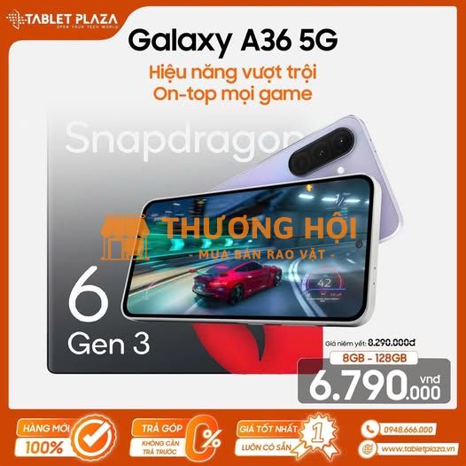 Giá chỉ 6.790.000 – Khám phá ngay Galaxy A36 5G