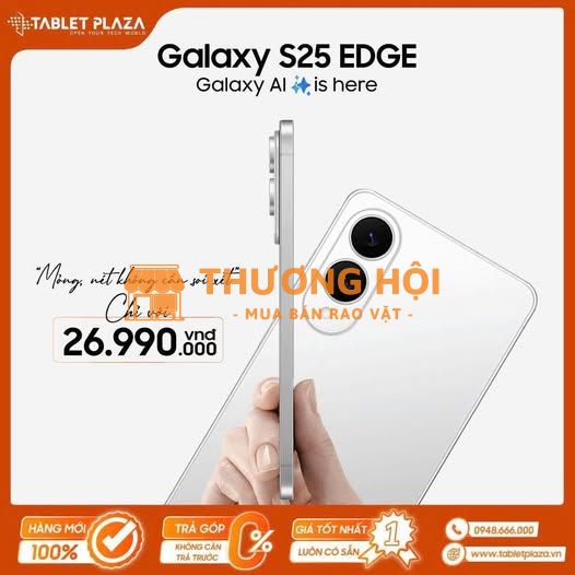Samsung s25 edge 5g- đẳng cấp công nghệ