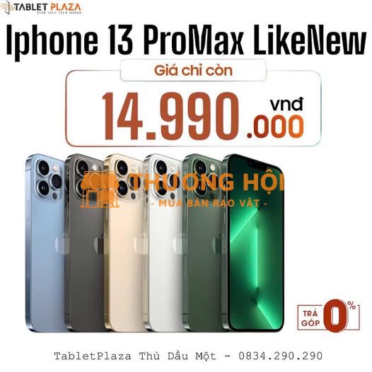 Iphone 13 pro max 128G chất như nước cất