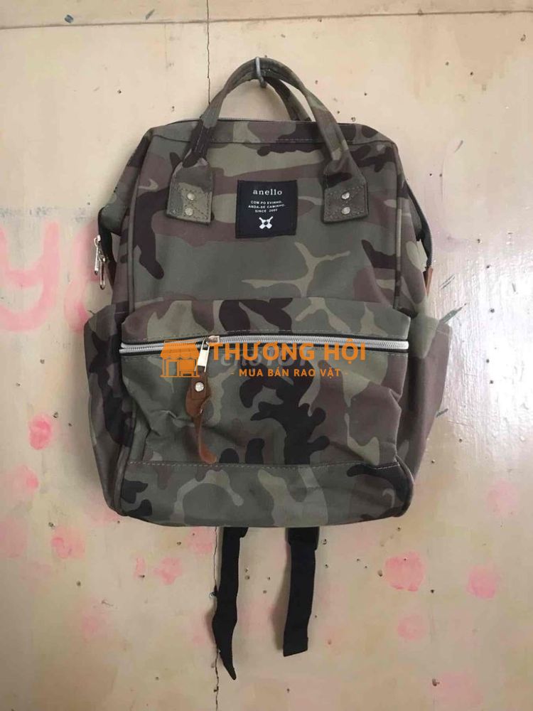 Túi balo Anello camo new
