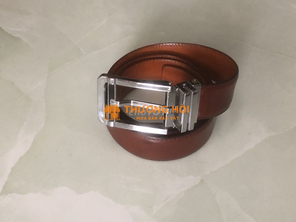 Nịt Da Santoni (Italy) Bản 3.3cm!