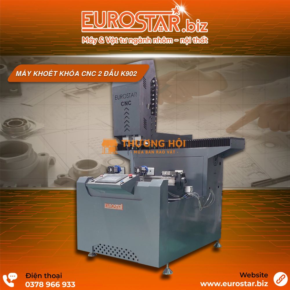 MÁY KHOÉT KHÓA CNC K902